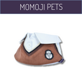 Momoji Leighton Boys Bib - ชุดน้องหมาน้องแมว ชุดผู้ชาสีฟ้า สีน้ำตาล ชุดกีฬา